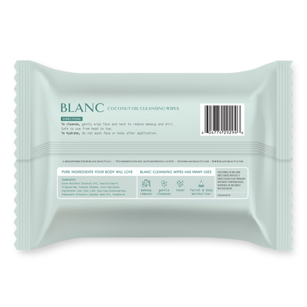 Coconut Oil Cleansing Wipes