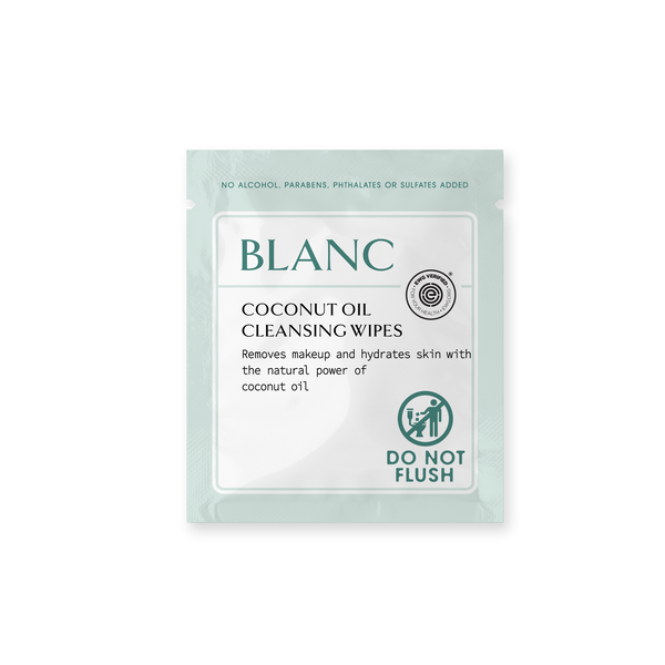 Free Sample—Coconut Oil Cleansing Wipe (Single Sachet)