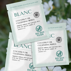 Free Sample—Coconut Oil Cleansing Wipe (Single Sachet)
